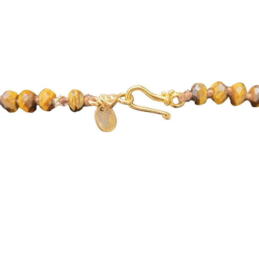 *NWT* Chan Luu Double Wrap Necklace with Tiger-eye Colored Beads Necklace - Picture 10 of 14